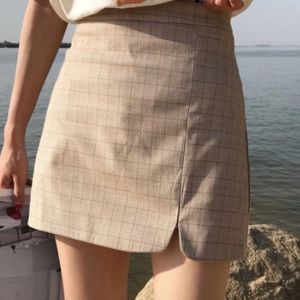 Yesstyle Plaid Mini Skirt NWOT